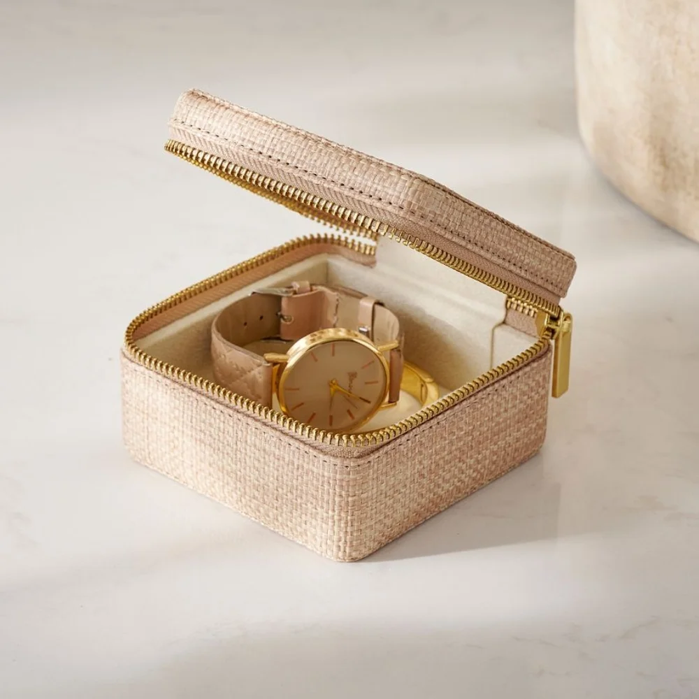 NWT Pottery Barn Travel Jewelry Case
